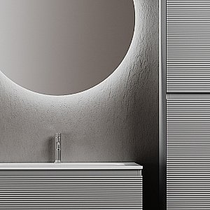 Тумба с раковиной Sancos Folk 80 FL80ES Ergraut soft для ванной в интернет-магазине Sanbest