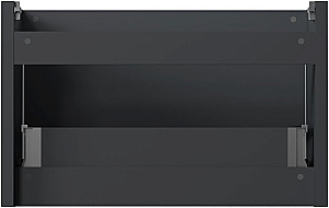 Тумба с раковиной и столешницей Allen Brau Gravity 80 1.370013.AM антрацит матовый для ванной в интернет-магазине Sanbest