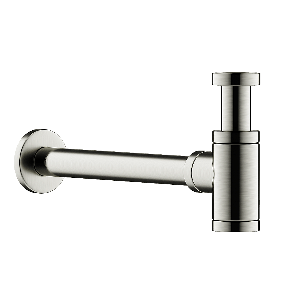 Сифон для раковины Ceramica Nova 70001BN никель брашированный купить в интернет-магазине сантехники Sanbest