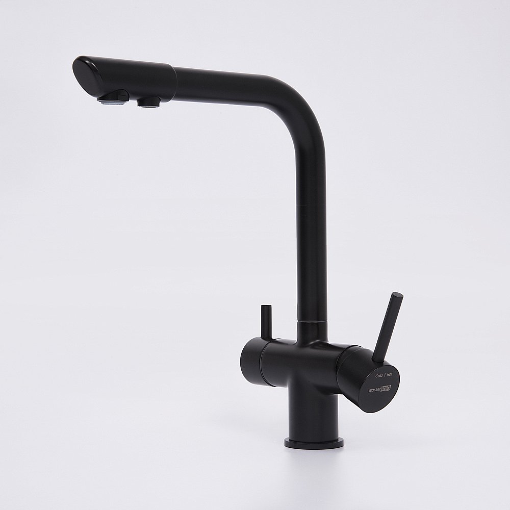 Смеситель для кухни WasserKRAFT A8367 черный купить в интернет-магазине сантехники Sanbest