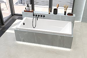 Акриловая ванна WhiteCross Palace 170x75 0104.170075.100 белая купить в интернет-магазине Sanbest