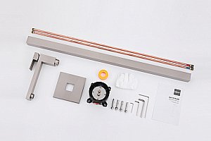 Смеситель для раковины ABBER Daheim AF8241SP сатин купить в интернет-магазине сантехники Sanbest