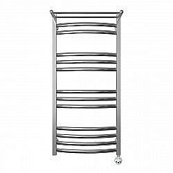 Полотенцесушитель электрический Terminus Енисей П13 500x1100 с полкой правый купить в интернет-магазине сантехники Sanbest