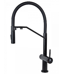 Смеситель для кухни Agger Elegant A3241444 черный матовый купить в интернет-магазине сантехники Sanbest