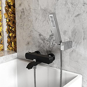 Смеситель для ванны PAINI Lady 89YO105TH черный купить в интернет-магазине сантехники Sanbest