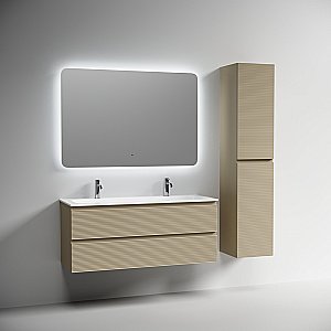 Тумба с раковиной Sancos FOLK FL120CP/CN7016 120 капучино для ванной в интернет-магазине Sanbest