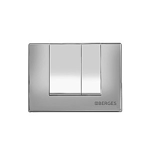 Кнопка для инсталляции BERGES NOVUM S3 хром купить в интернет-магазине сантехники Sanbest