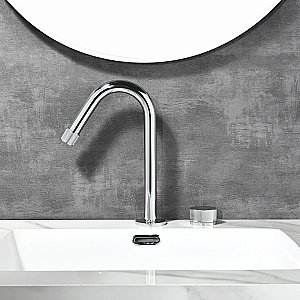 Смеситель для раковины Black&white Gravity GF-7108-С хром купить в интернет-магазине сантехники Sanbest