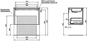 Тумба с раковиной Allen Brau Gravity 80 1.370017.AM антрацит матовый для ванной в интернет-магазине Sanbest