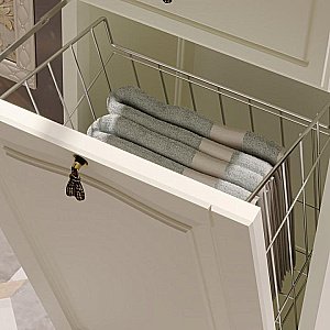 Пенал Опадирис Риспекто 40 слоновая кость для ванной в интернет-магазине сантехники Sanbest