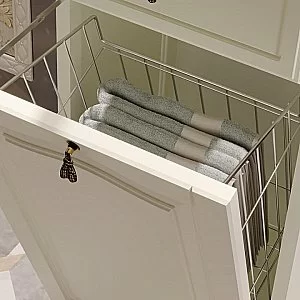 Пенал Опадирис Риспекто 40 слоновая кость для ванной в интернет-магазине сантехники Sanbest