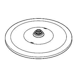 Верхний душ Grohe Rainshower 310 Mono 26561000 хром купить в интернет-магазине сантехники Sanbest