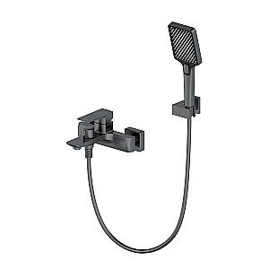 Смеитель для ванны Oliveeka D OL-639003A-BGM оружейная сталь матовая купить в интернет-магазине сантехники Sanbest