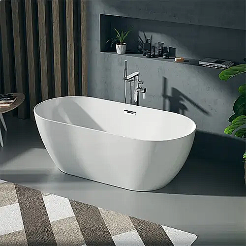 Ванна акриловая CeruttiSpa d'ISEO 9902 150x75 белая купить в интернет-магазине Sanbest