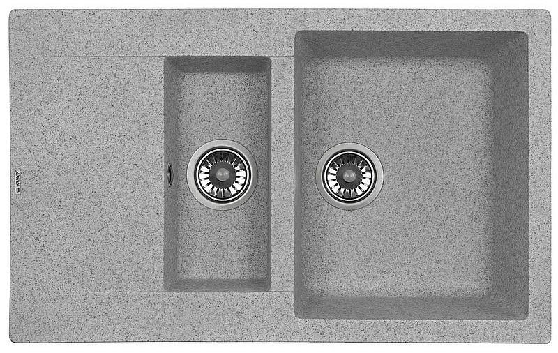 Мойка кухонная Kaiser KM2M-5080 G серая купить в интернет-магазине сантехники Sanbest