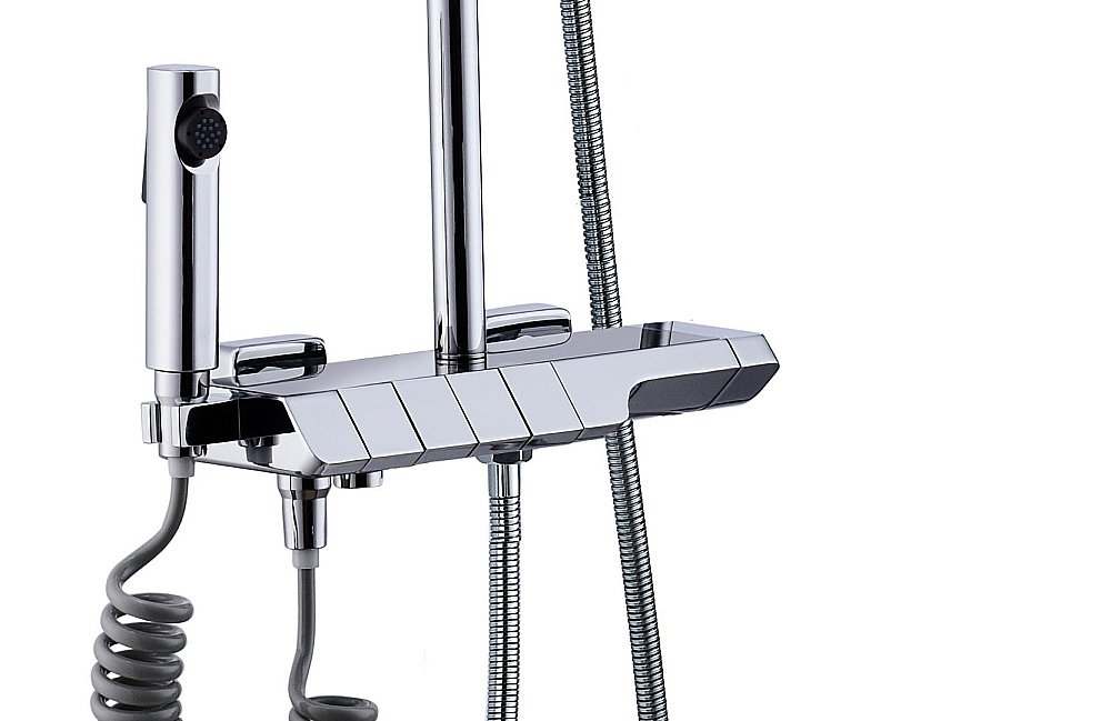 Душевая система Boch Mann VETTORRE TS BM9650 хром купить в интернет-магазине сантехники Sanbest