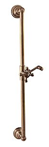 Душевая штанга RAV-Slezak PREMIUM CRISTAL LINE MORAVA MD0553SM бронза купить в интернет-магазине сантехники Sanbest