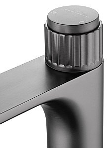 Смеситель для раковины WONZON & WOGHAND CLICK, Темный графит (WW-A40412-BGG) купить в интернет-магазине сантехники Sanbest