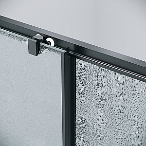 Душевой уголок Grossman Cosmo 120.K33.02.1180.21.02 110x80 стекло шиншилла/профиль черный матовый купить в интернет-магазине Sanbest