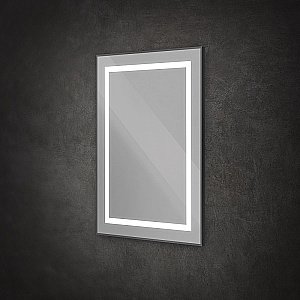 Зеркало BelBagno Kraft SPC-KRAFT-500-800-SENS-NERO черный в ванную от интернет-магазине сантехники Sanbest