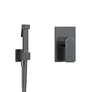 Гигиенический душ WasserKRAFT Wiese 8400 A8451.186.239.215 оружейная сталь купить в интернет-магазине сантехники Sanbest