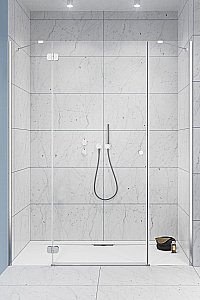 Душевая дверь Radaway Torrenta DWJS 180 L стекло прозрачное/профиль хром купить в интернет-магазине Sanbest