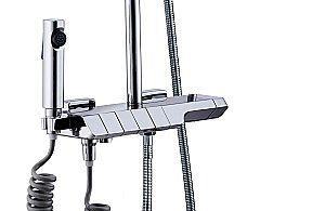 Душевая система Boch Mann VETTORRE TS BM9650 хром купить в интернет-магазине сантехники Sanbest