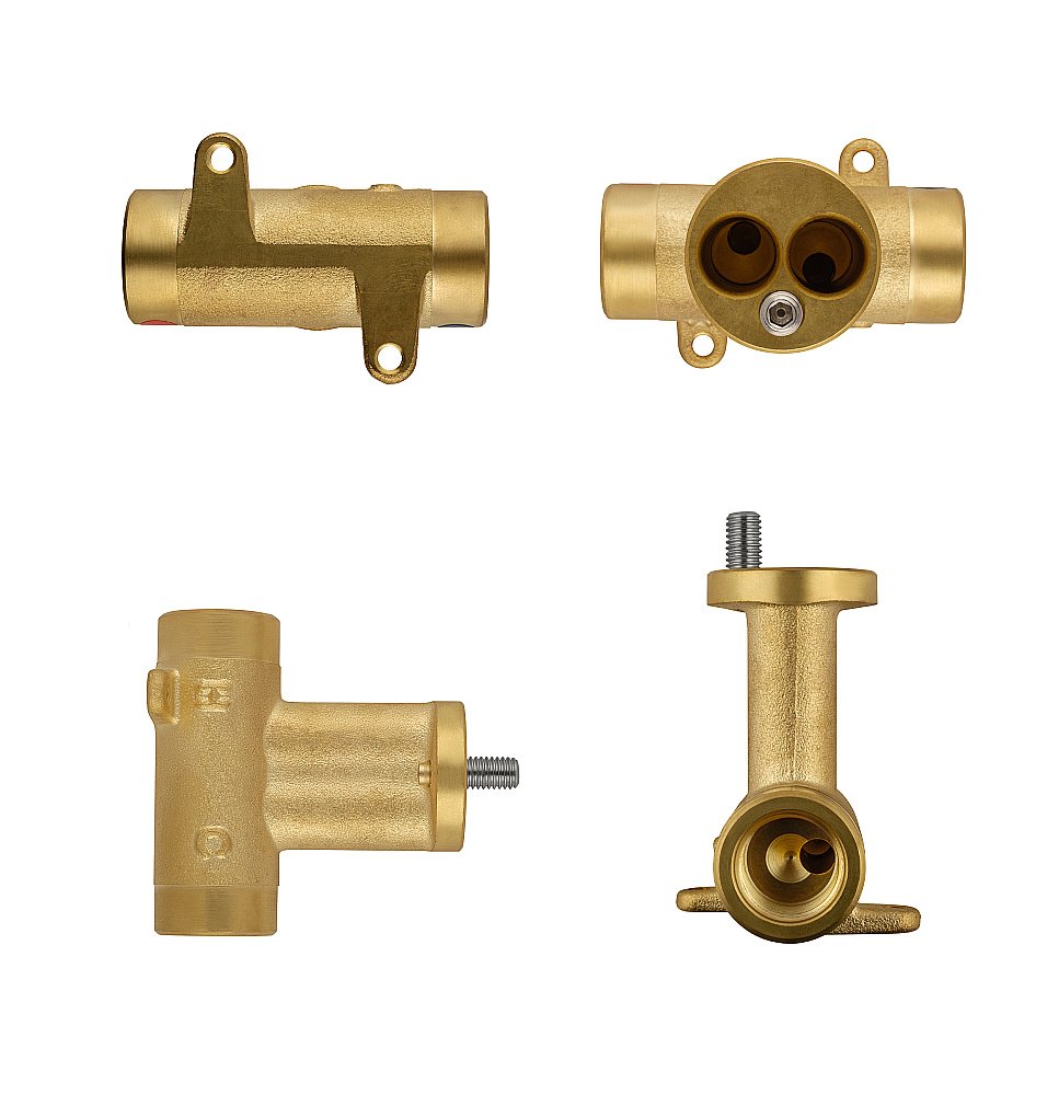 Гигиенический душ с термостатом WONZON & WOGHAND WW-88829910-BG брашированное золото купить в интернет-магазине сантехники Sanbest