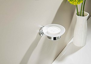 Мыльница Aquatek Классик AQ4503CR стекло матовое/хром купить в интернет-магазине сантехники Sanbest