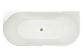 Акриловая ванна Royal Bath NERO RB611900GD 150х75 белый купить в интернет-магазине Sanbest