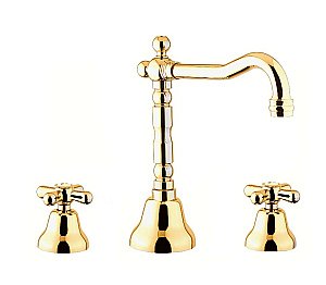 Смеситель для раковины Webert Armony AM750202010 золото купить в интернет-магазине сантехники Sanbest