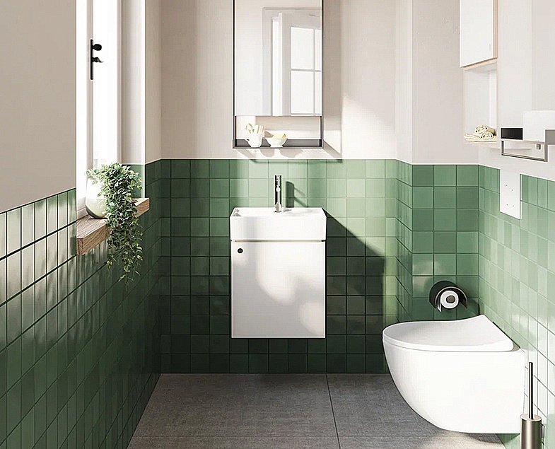 Раковина Vitra ArchiPlan 45 7400B003-0001 белая купить в интернет-магазине Sanbest