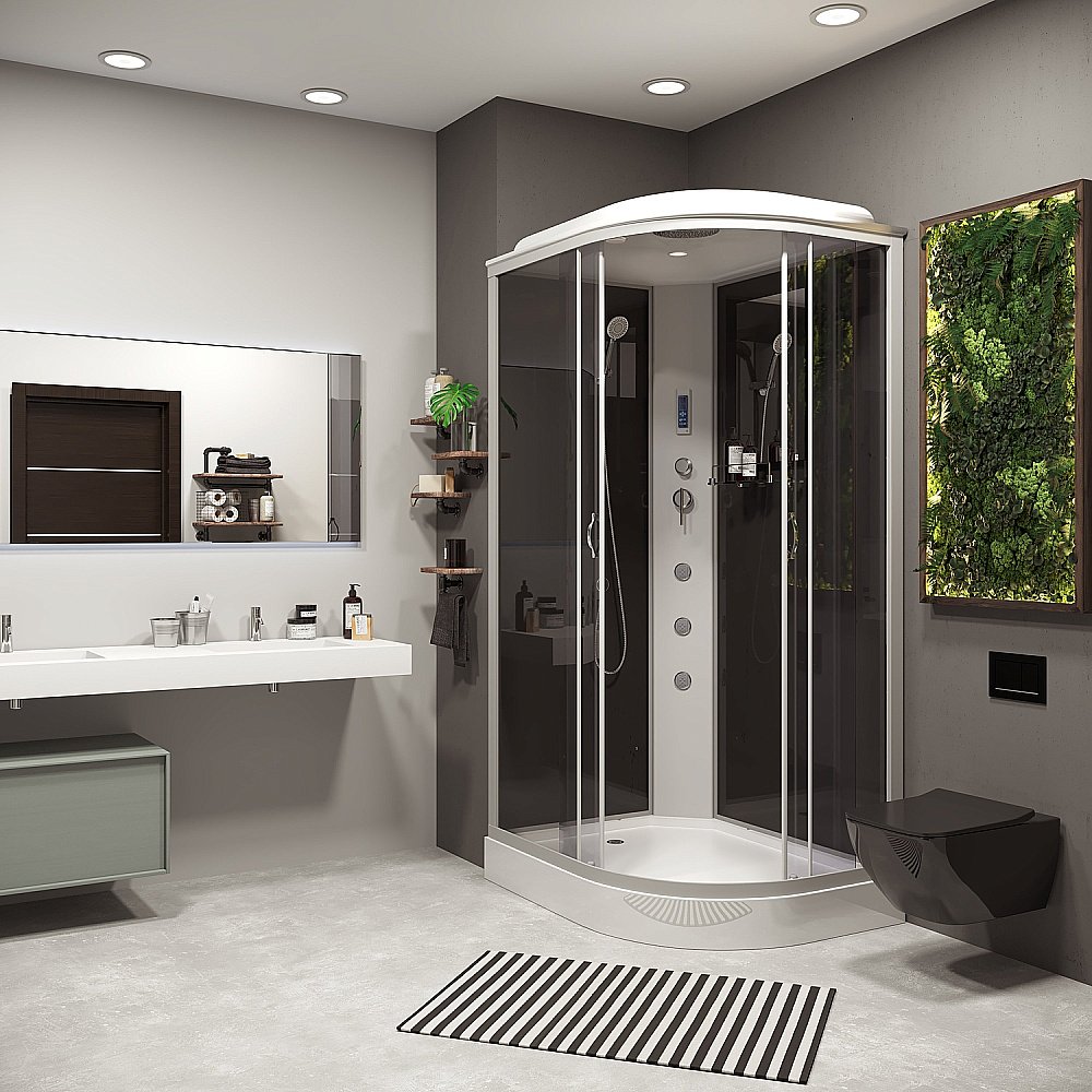 Душевая кабина Niagara Classic NG-3512-14LF 120х80 купить в интернет-магазине Sanbest