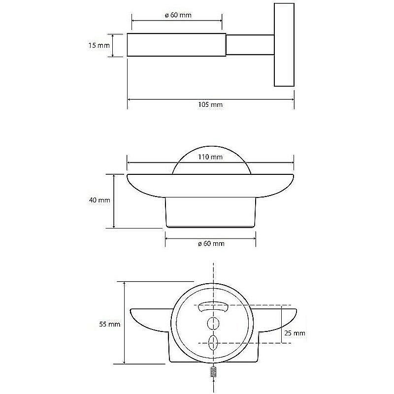 Мыльница Bemeta Amber 155108042 медное золото купить в интернет-магазине сантехники Sanbest