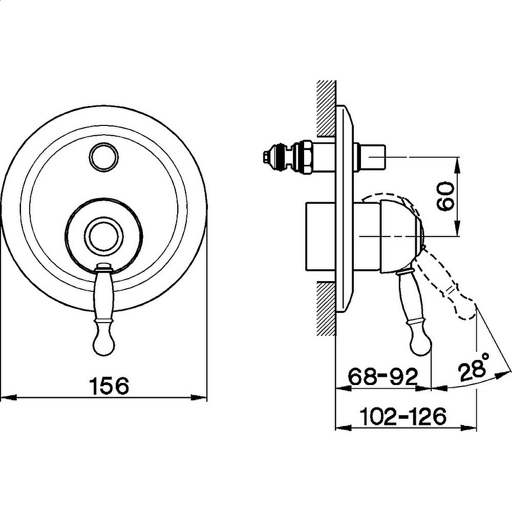 Смеситель для ванны Cisal ARCANA ROYAL AY00210027 бронза купить в интернет-магазине сантехники Sanbest
