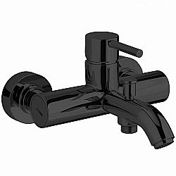 Смеситель для ванны Webert Elio EL850102560 черный матовый купить в интернет-магазине сантехники Sanbest