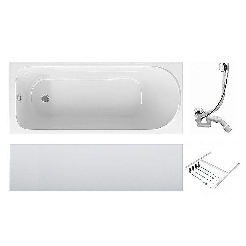 Ванна акриловая AM.PM Sense W75A-150-070W-KL 150х70 купить в интернет-магазине Sanbest