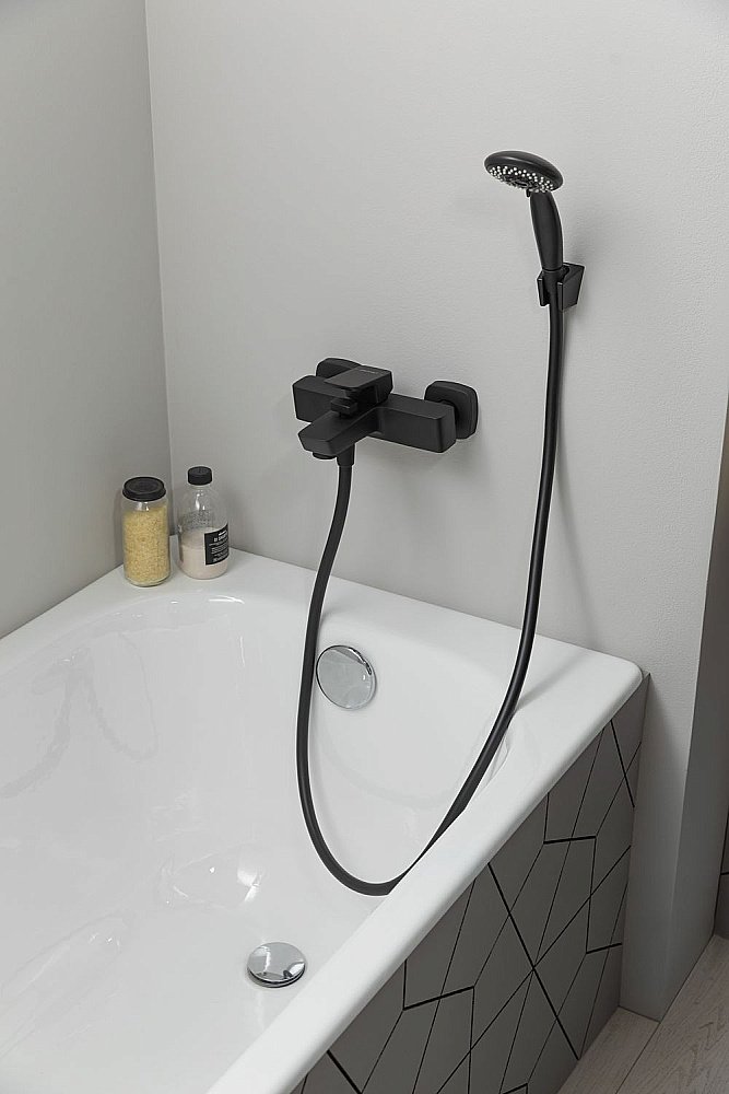 Смеситель для ванны с душем Aquanet Gotic AF440-20B купить в интернет-магазине сантехники Sanbest