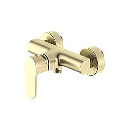 Cмеситель для душа Aquatek Оберон AQ1260BG золото шлифованное купить в интернет-магазине сантехники Sanbest