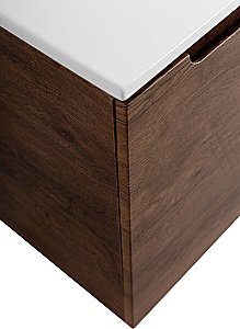 Тумба с раковиной BelBagno ETNA-1200-2C-1A-SO-RW-L/R Rovere Moro для ванной в интернет-магазине Sanbest