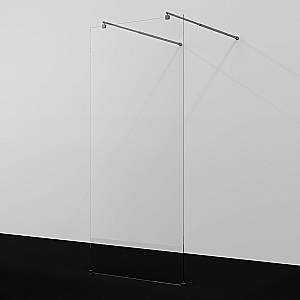 Душевое ограждение WasserKRAFT Vechte 60W46GR 110 фиксатор графит/стекло прозрачное купить в интернет-магазине Sanbest