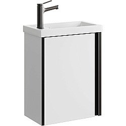 Тумба под раковину Aqwella Urban 45 URB0145W белая купить в интернет-магазине сантехники Sanbest