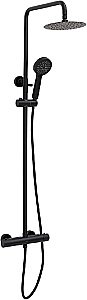 Душевая система Allen Brau Eclipse 3.0 5.E1A11-31 черная матовая купить в интернет-магазине сантехники Sanbest