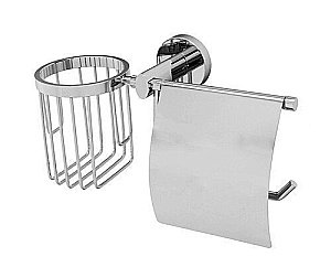 Держатель туалетной бумаги и стакан WasserKRAFT Rhein К-6259 купить в интернет-магазине сантехники Sanbest