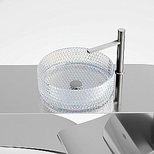 Раковина Ceramica Nova Cristal 36 CN6059 неон купить в интернет-магазине Sanbest