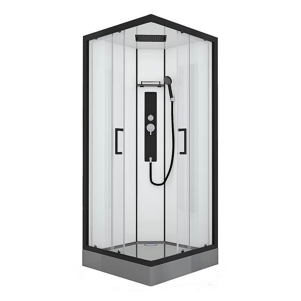 Душевая кабина Black&White Galaxy G8002 90x90 купить в интернет-магазине Sanbest