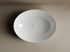 Раковина накладная Ceramica Nova Element CN6017 белая купить в интернет-магазине Sanbest