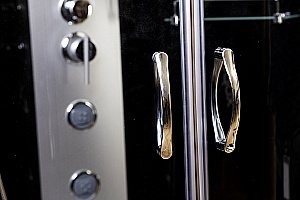Душевая кабина Niagara Classic NG-2507-14BKTG 80х80 с гидромассажем купить в интернет-магазине Sanbest