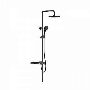 Душевая система Iddis Ray RAYMS3Fi76 черная купить в интернет-магазине сантехники Sanbest