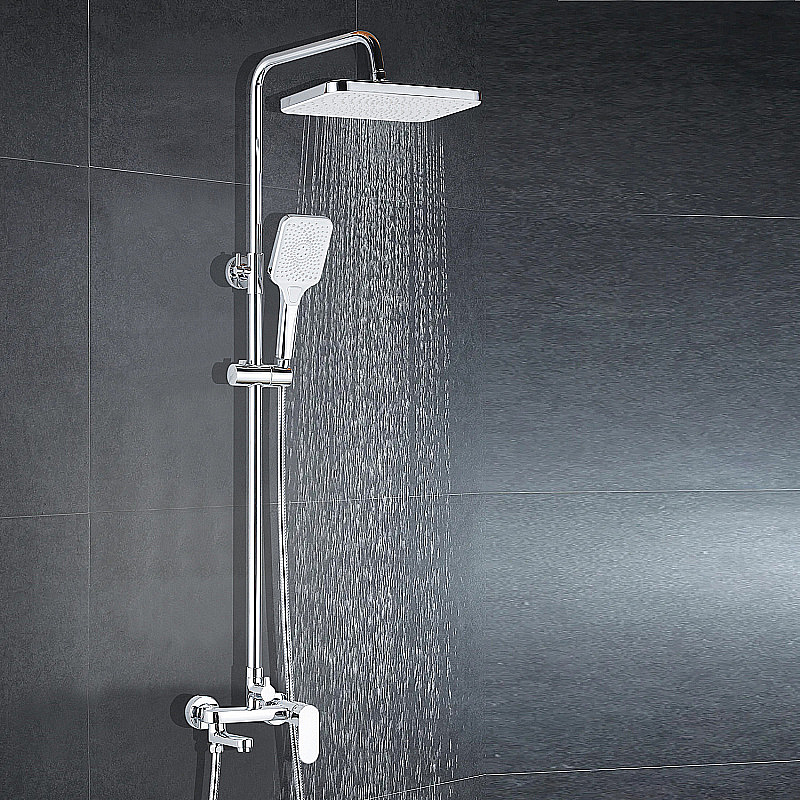 Душевая система Azario ARIZONA AZ-20S хром купить в интернет-магазине сантехники Sanbest